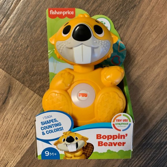 FisherPrice Toys Fisher Price Boppin Beaver Linkimals Lightup